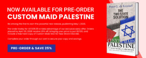 now available for pre-order - Custom Maid Palestine