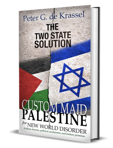 Custom Maid Palestine for New World Disorder book cover