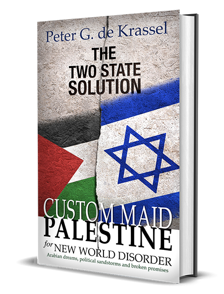 Custom Maid Palestine for New World Disorder book cover